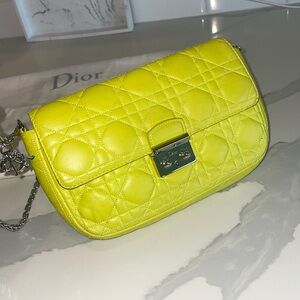 Christian Dior Miss Dior Igpro Lime Green Purse